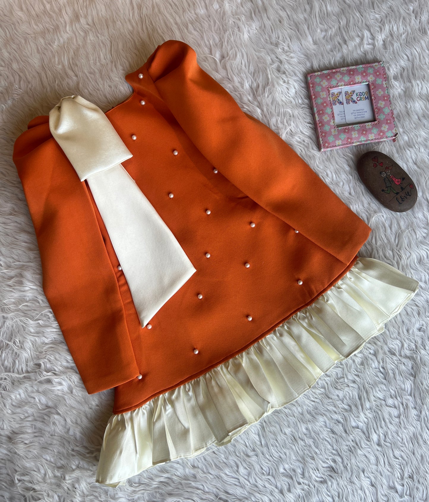 Rusty Elegance Dress🧡 NAS1422