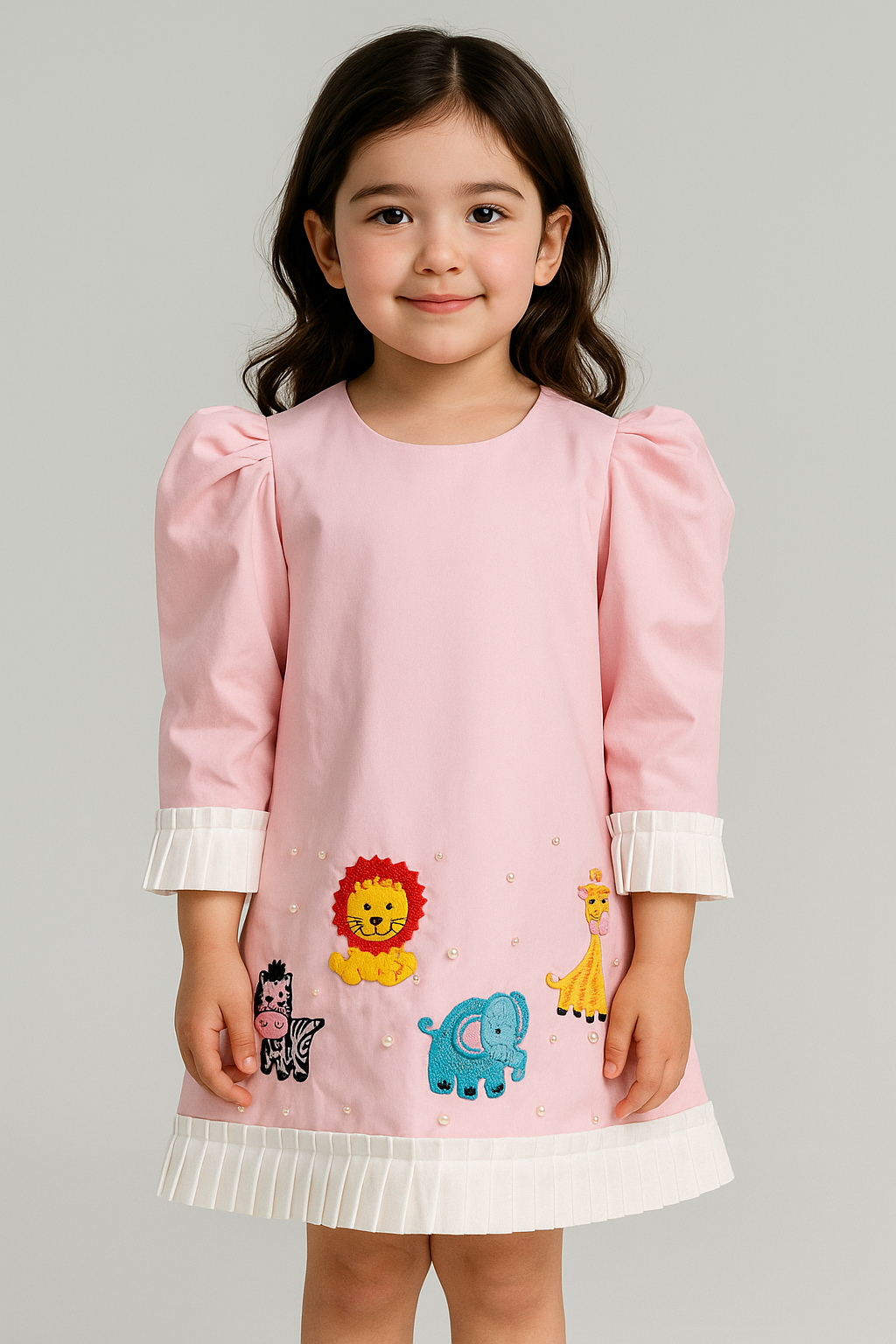 Pink Jungle Joy Dress NAS635