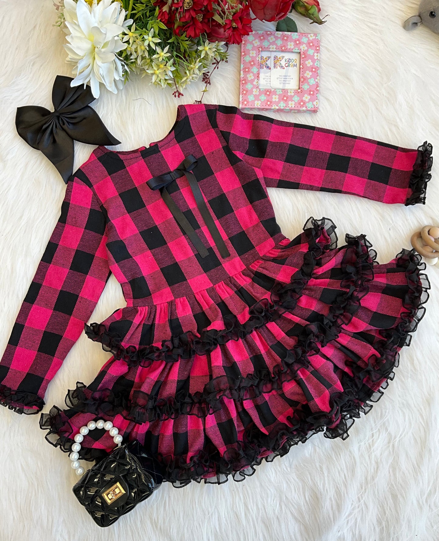 Dreamland Check Dress