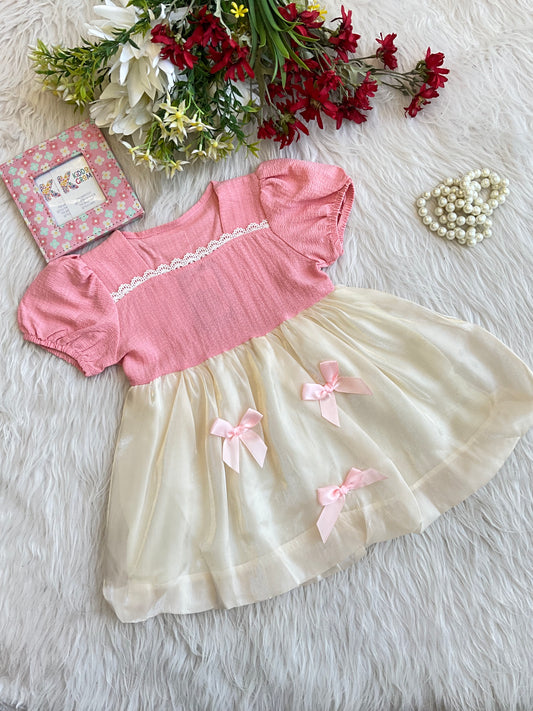 Pink Bow Frock