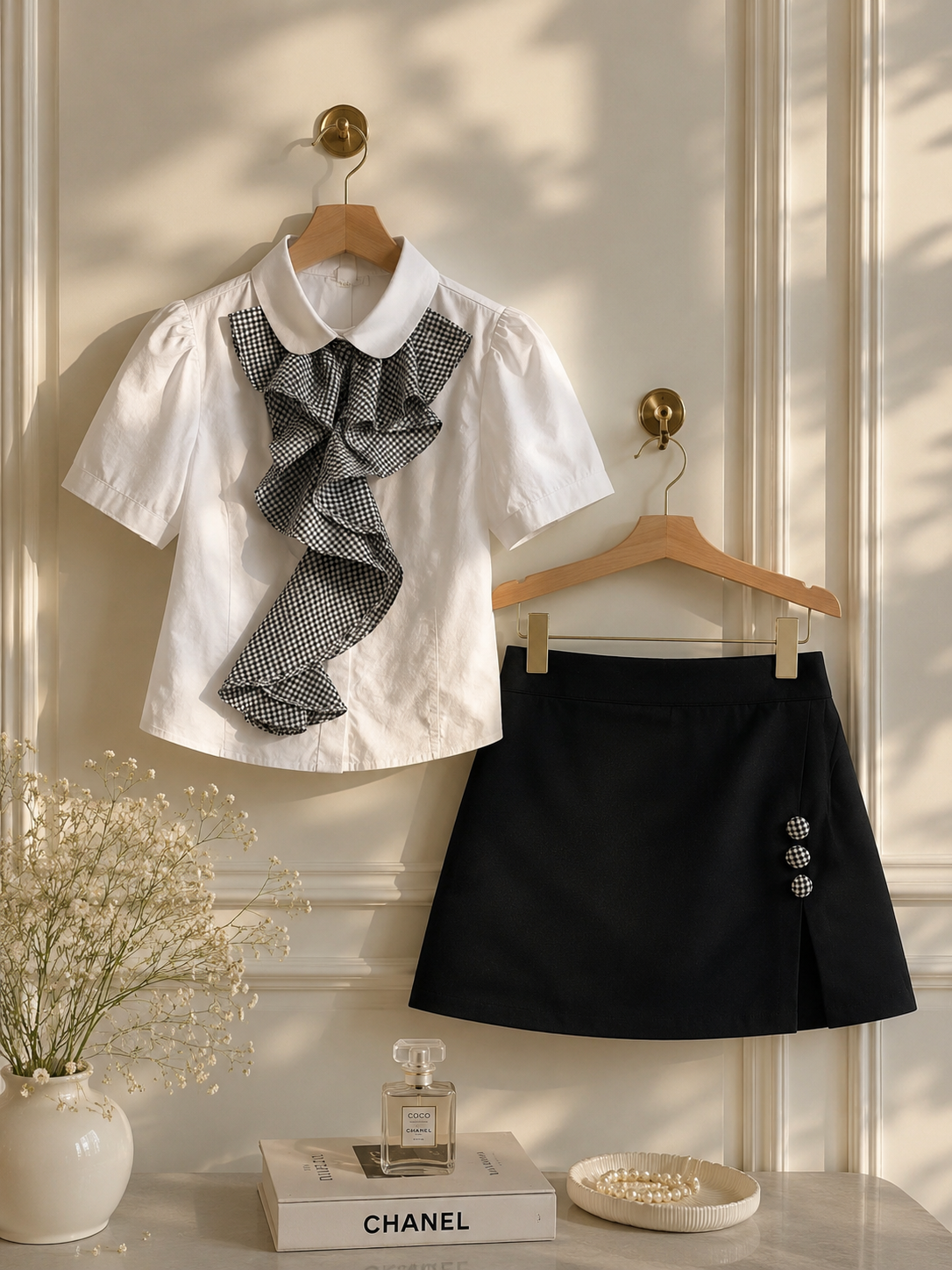 Paris Charm skirtSet NAS1566