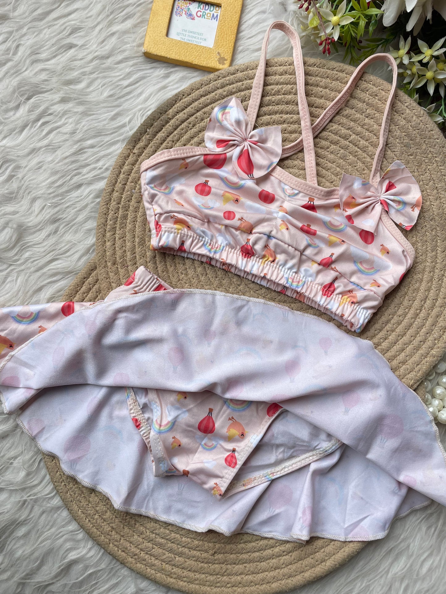 Edgy cut bikini