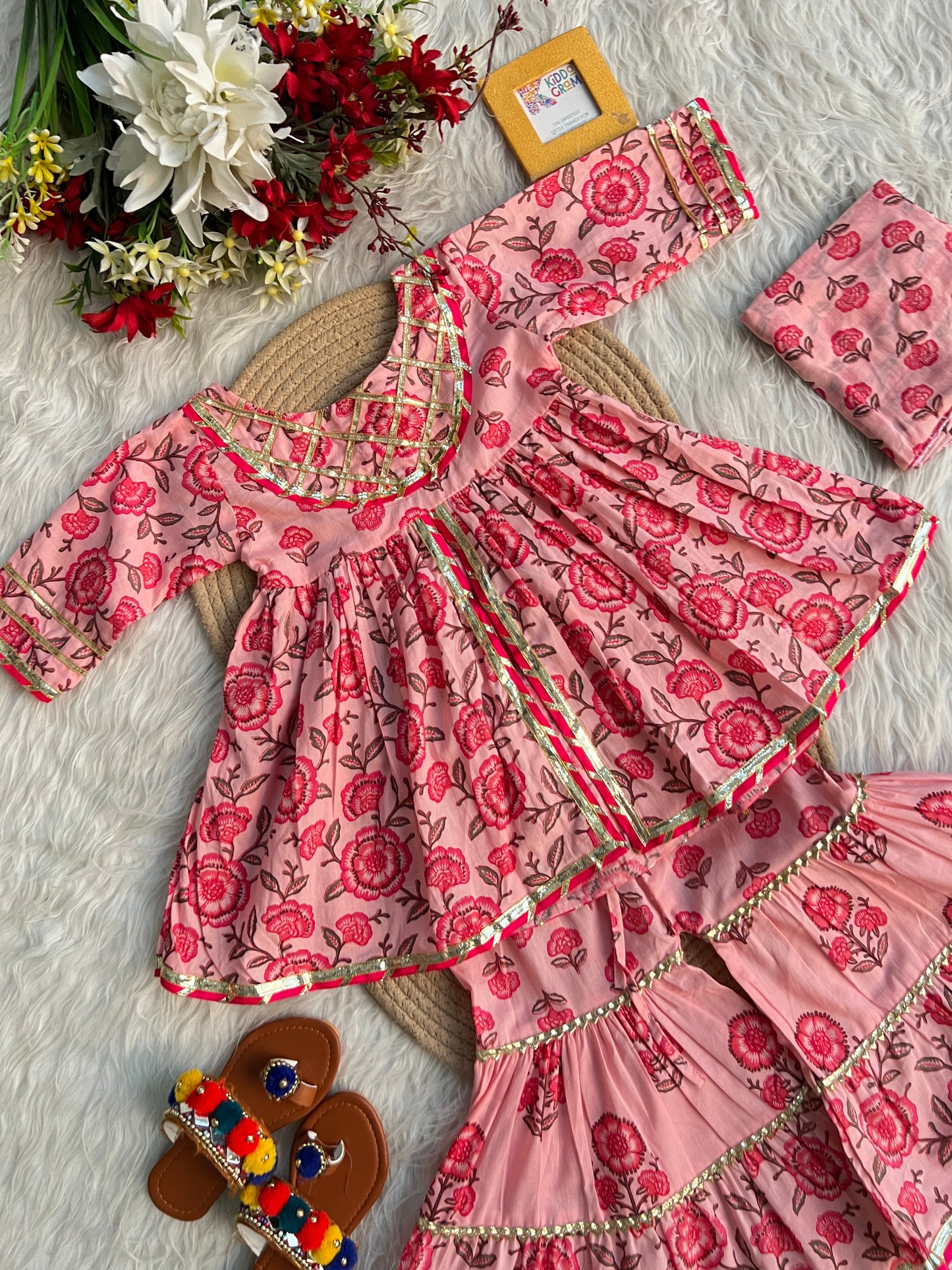 Floral Blush sibling set G