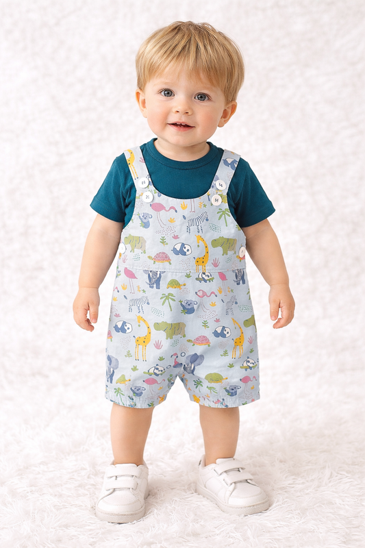 Blue print Dungree NAS485