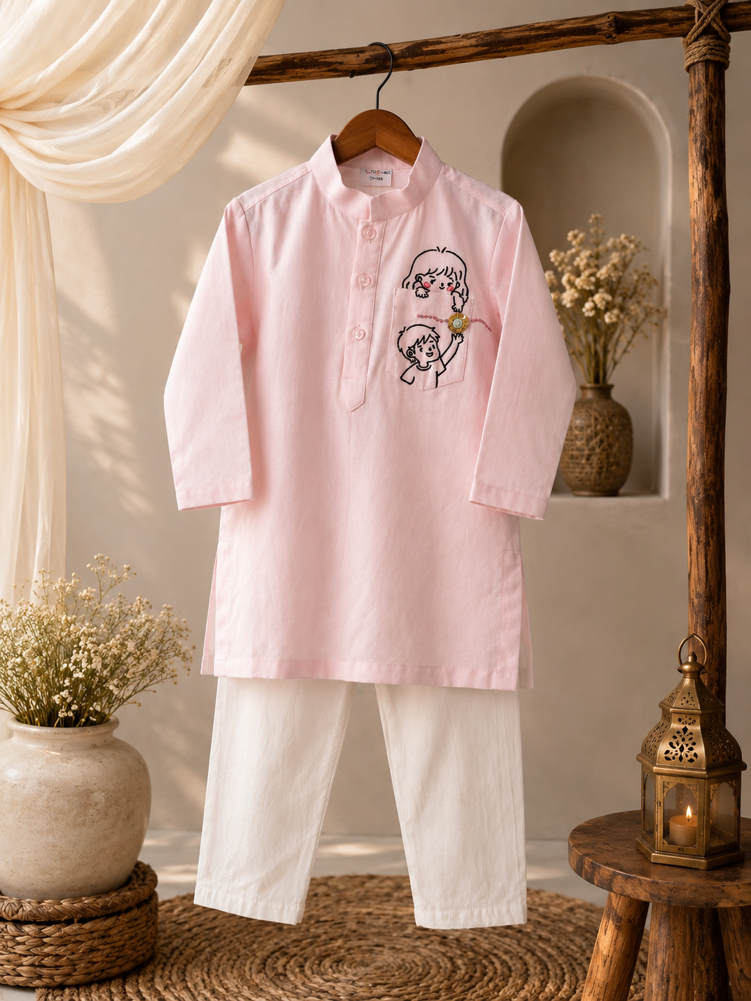 Rakhi Whispers Kurta Set