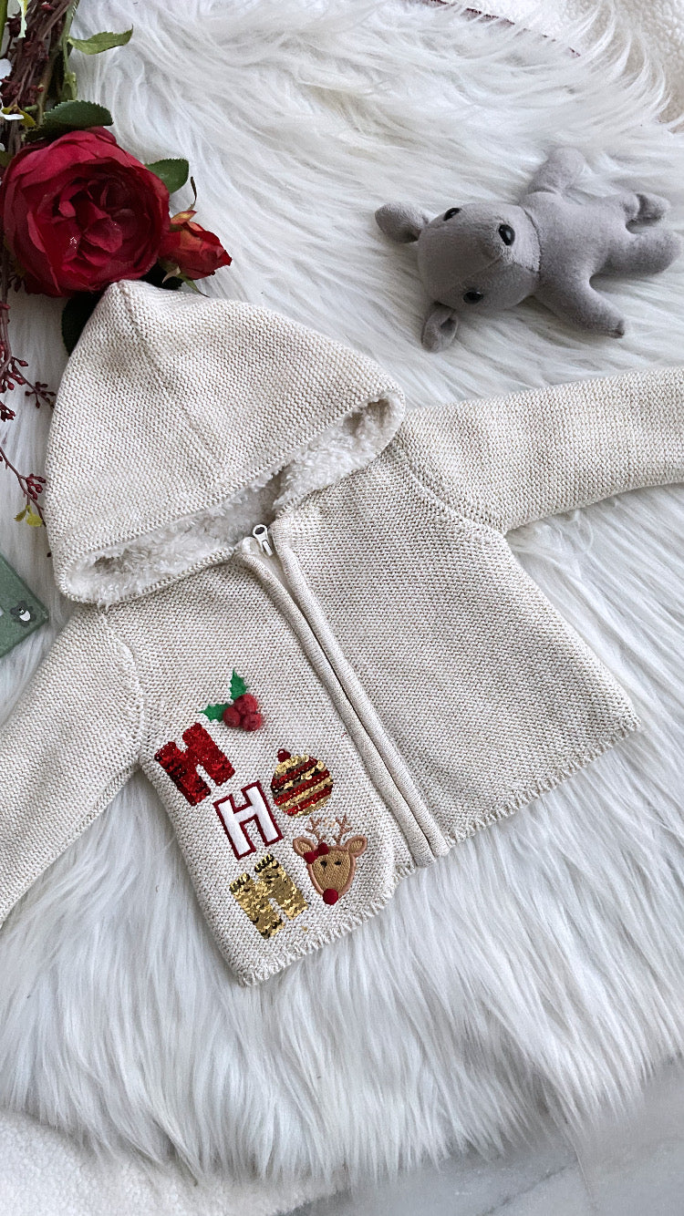 Santa cardigan