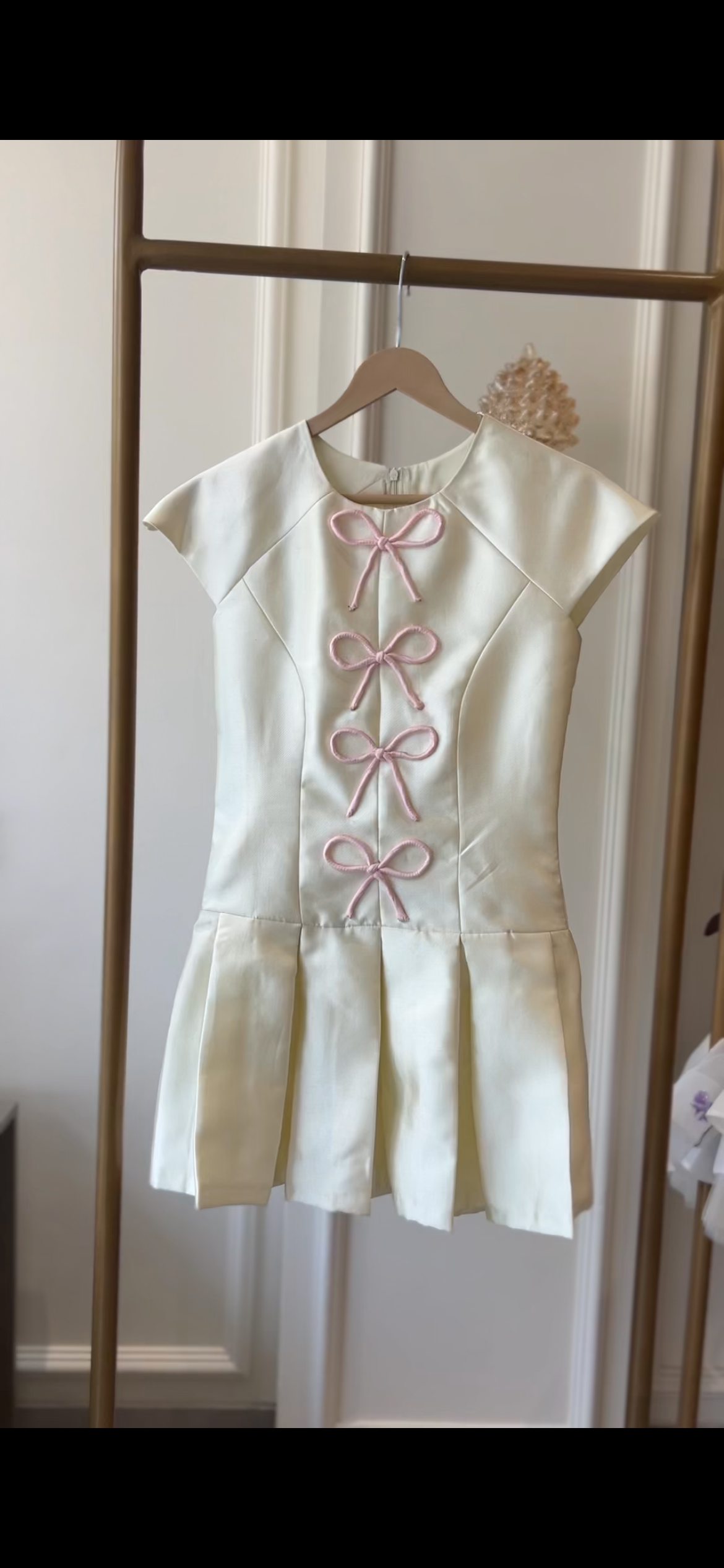 Blush Bella Bow Dress NAS1631