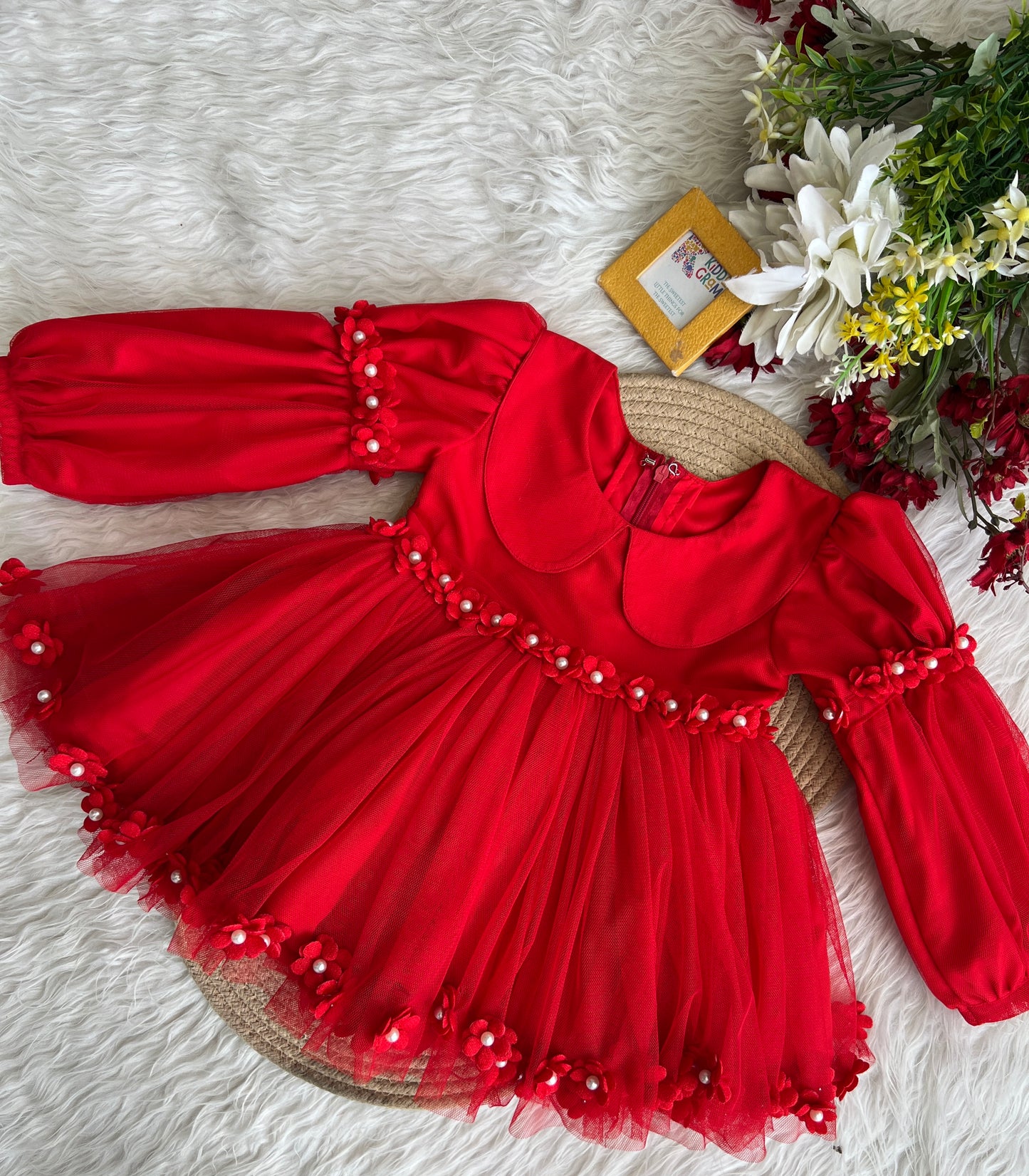 Ruby Ruffle dress