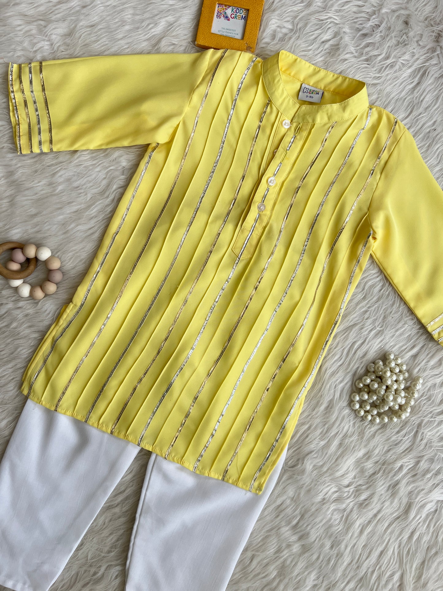 Yellow Lush Kurta