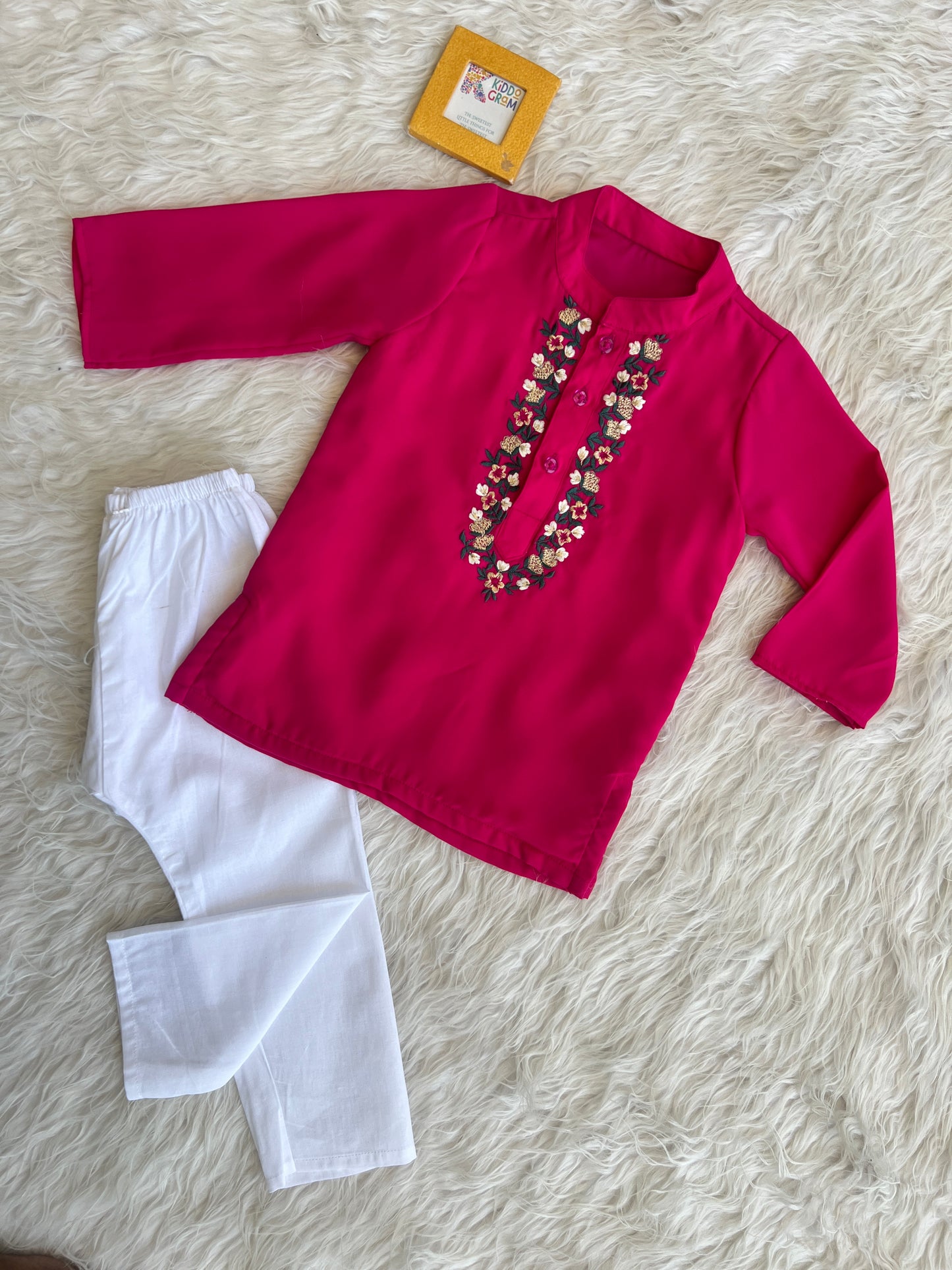 Blush Charm kurta set