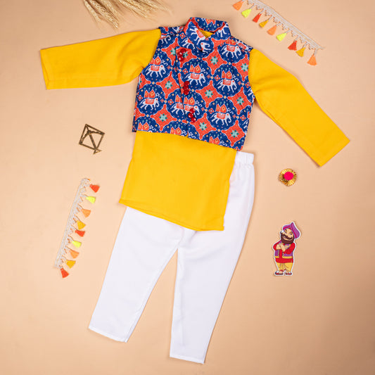 Lil Turmeric Kurta Set