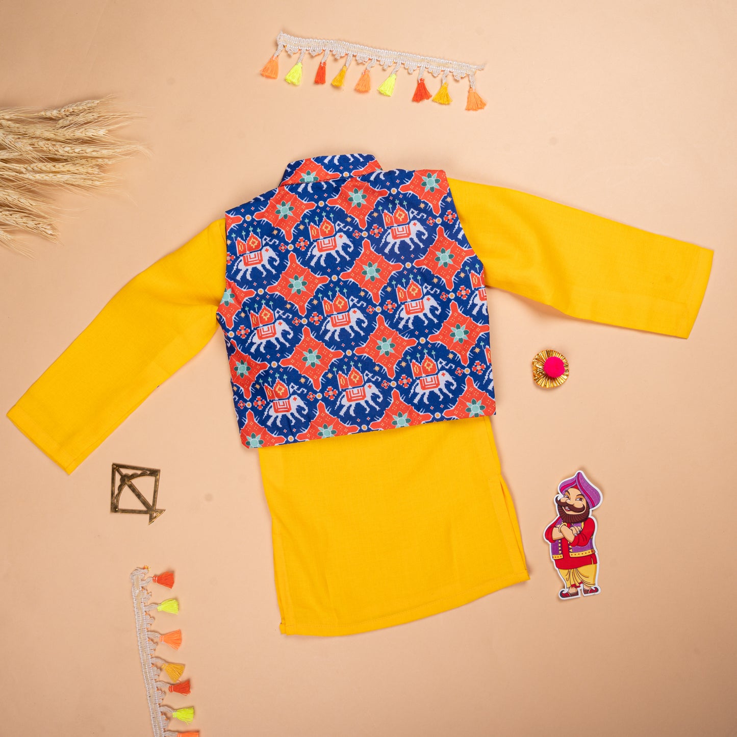 Lil Turmeric Kurta Set