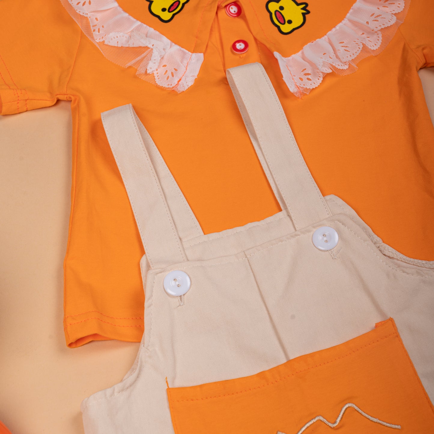 Quackling Dungaree Set