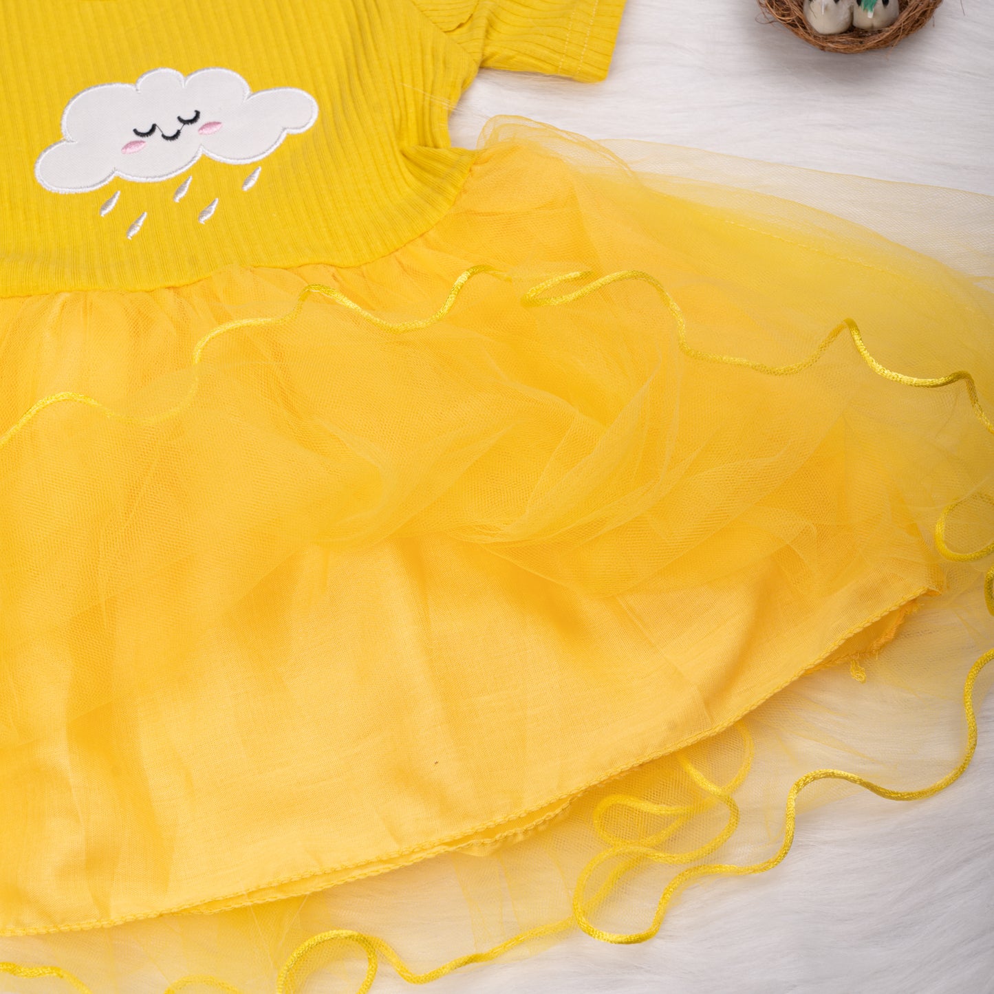 Sunny Cloudscape Dress