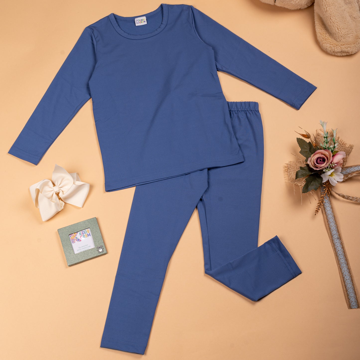 Blue lagoon unisex coordinate set.