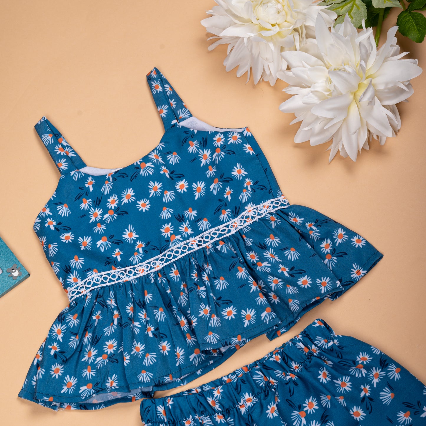 The Flowery Peplum Set