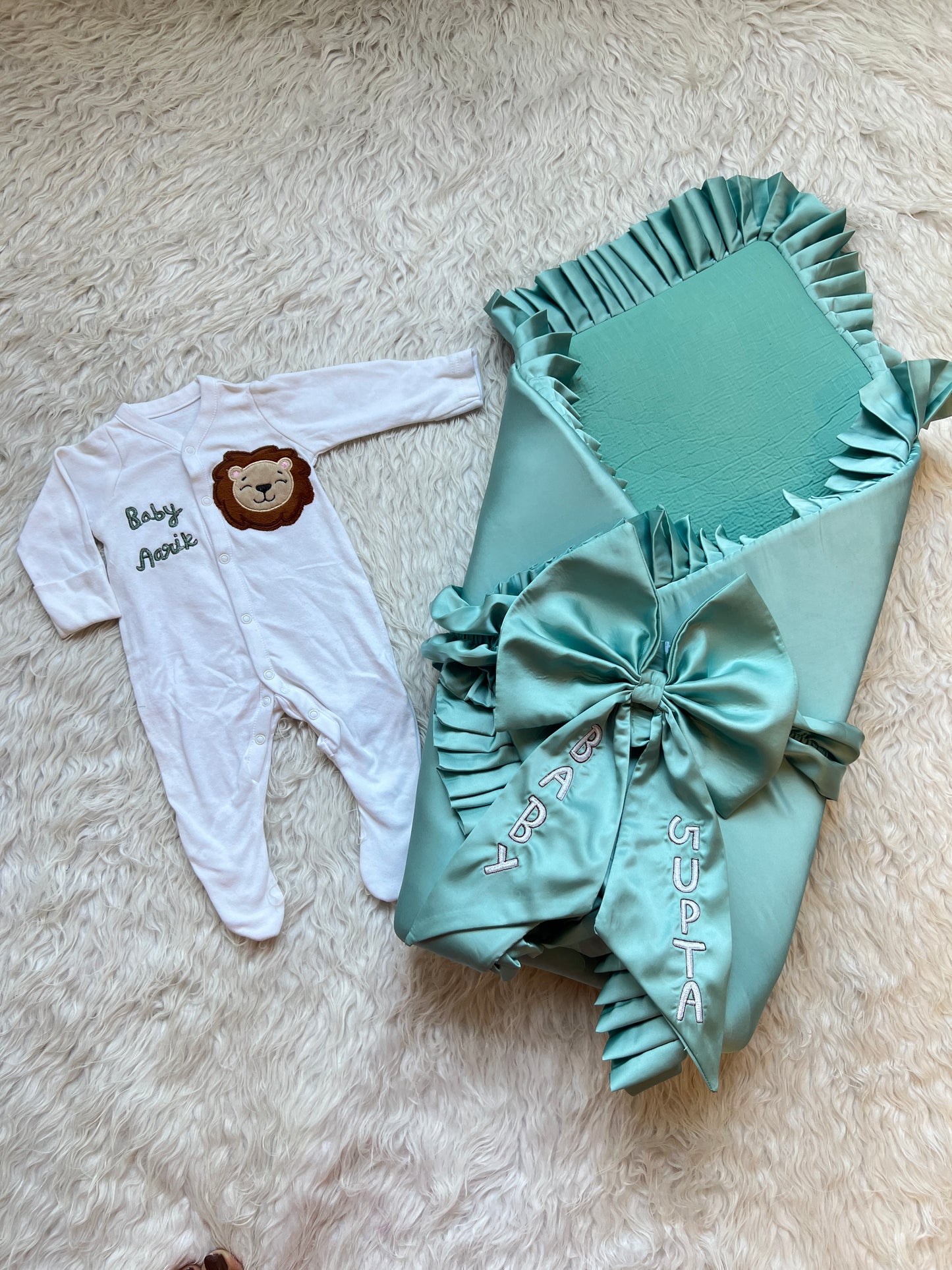 Little Wrap Romper Set