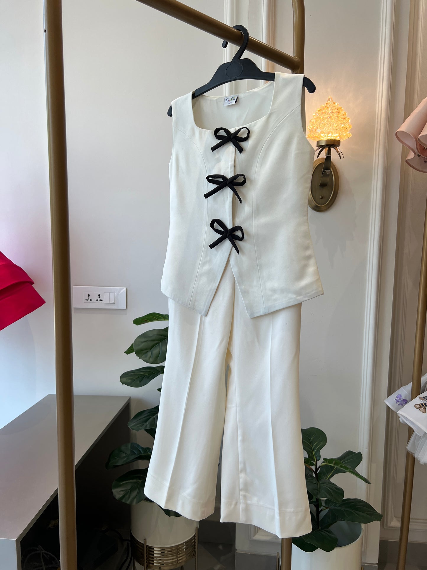 Noir Bow Co-ord Set
