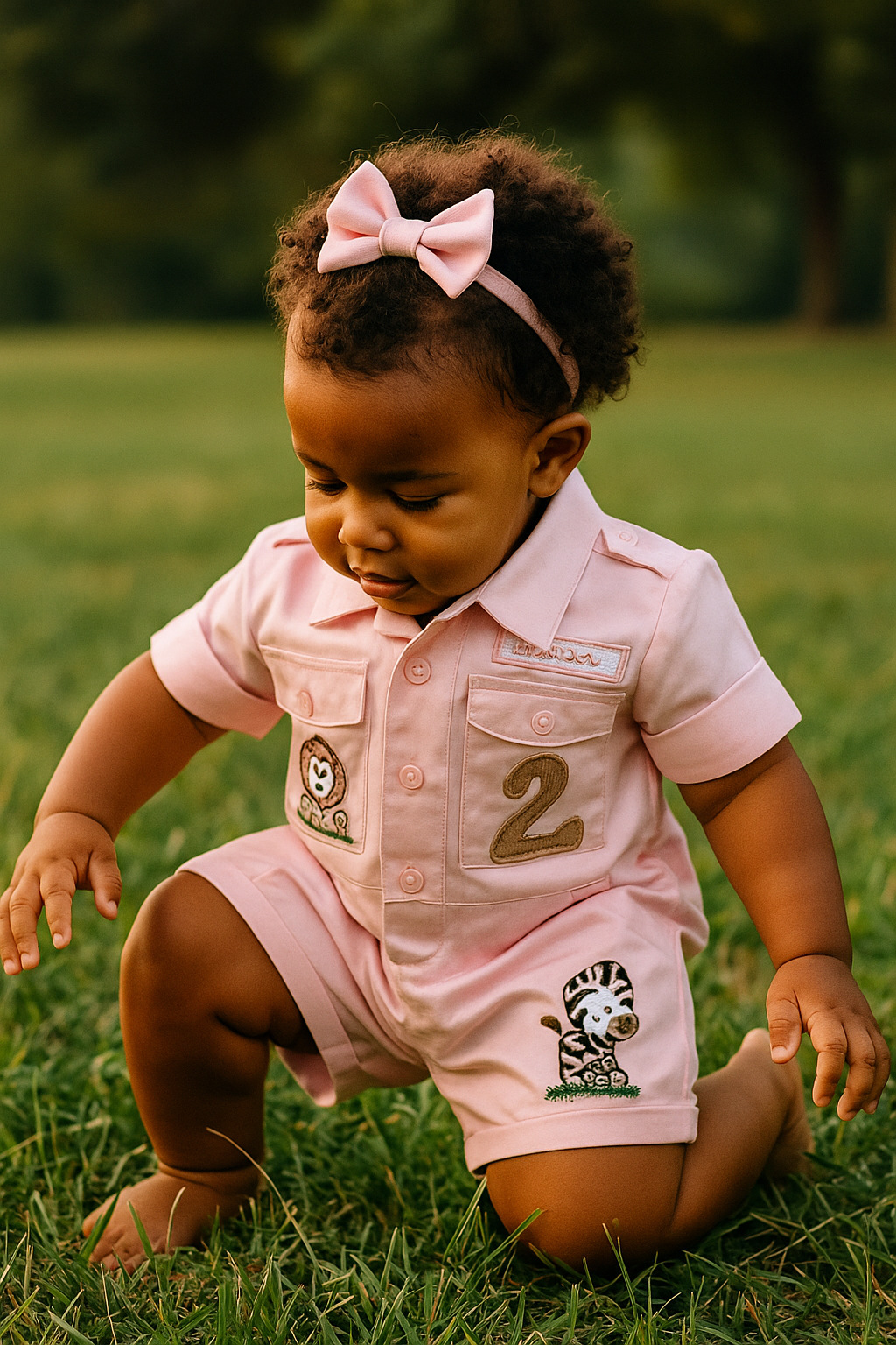 Jungle Joy Romper NAS601