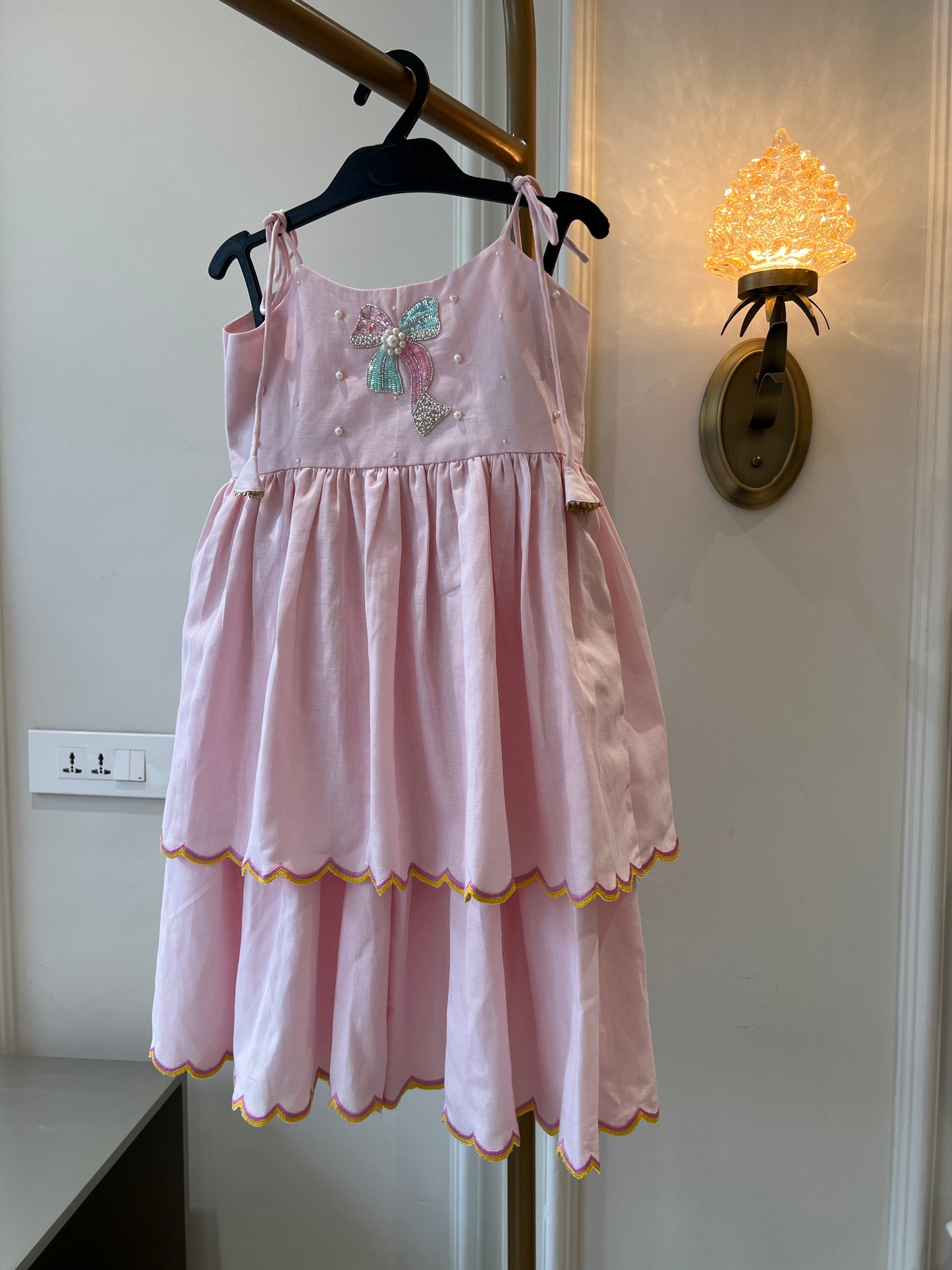 Bow & Bloom peplum set
