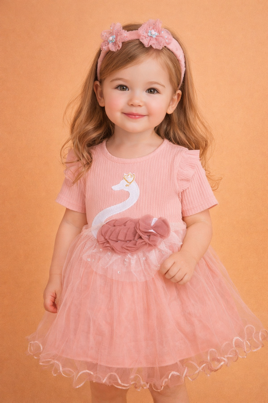 The Pink Flamingo Girl NAS23