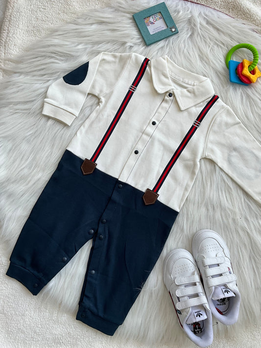 illusion pant romper