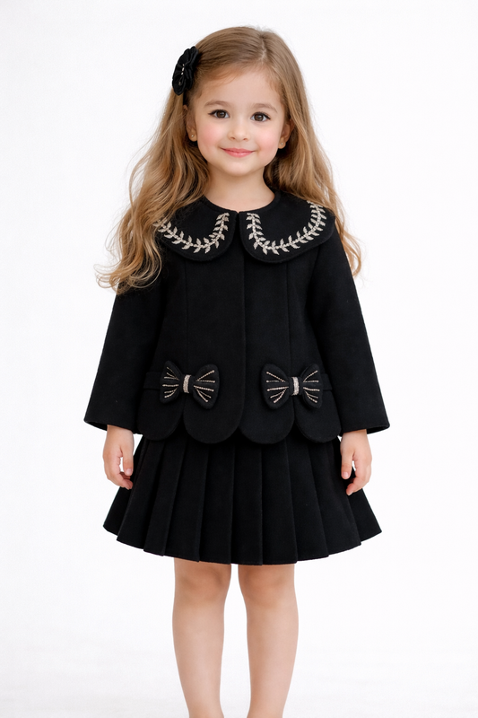 Black Charm Skirt Set NAS1403