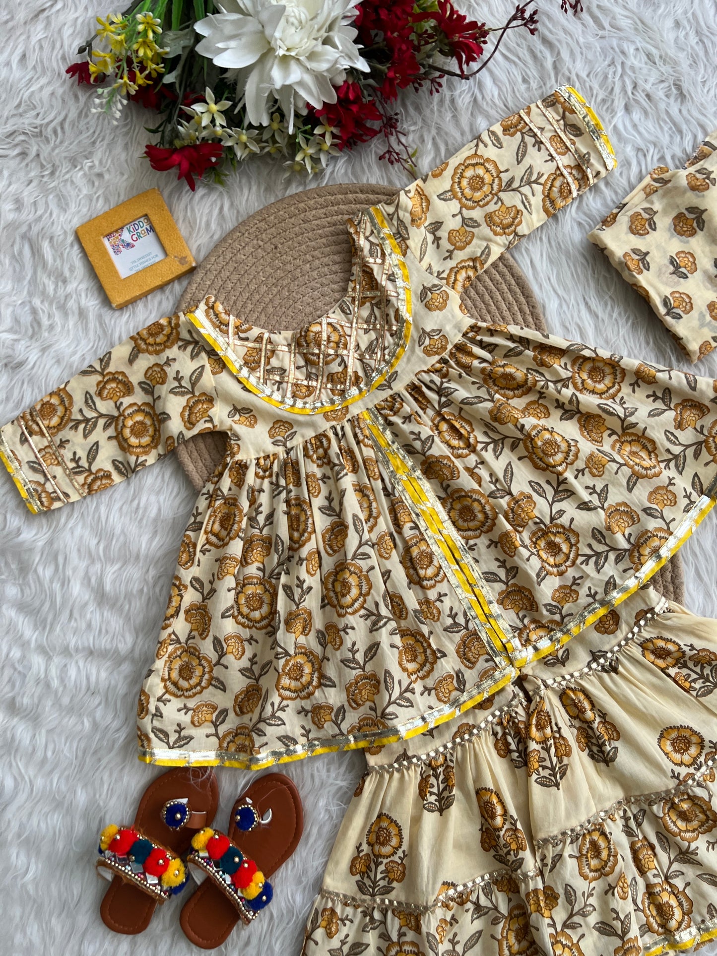 Floral glow sibling set G