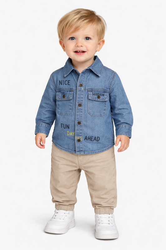 Mini Denim Maverick Shirt NAS251