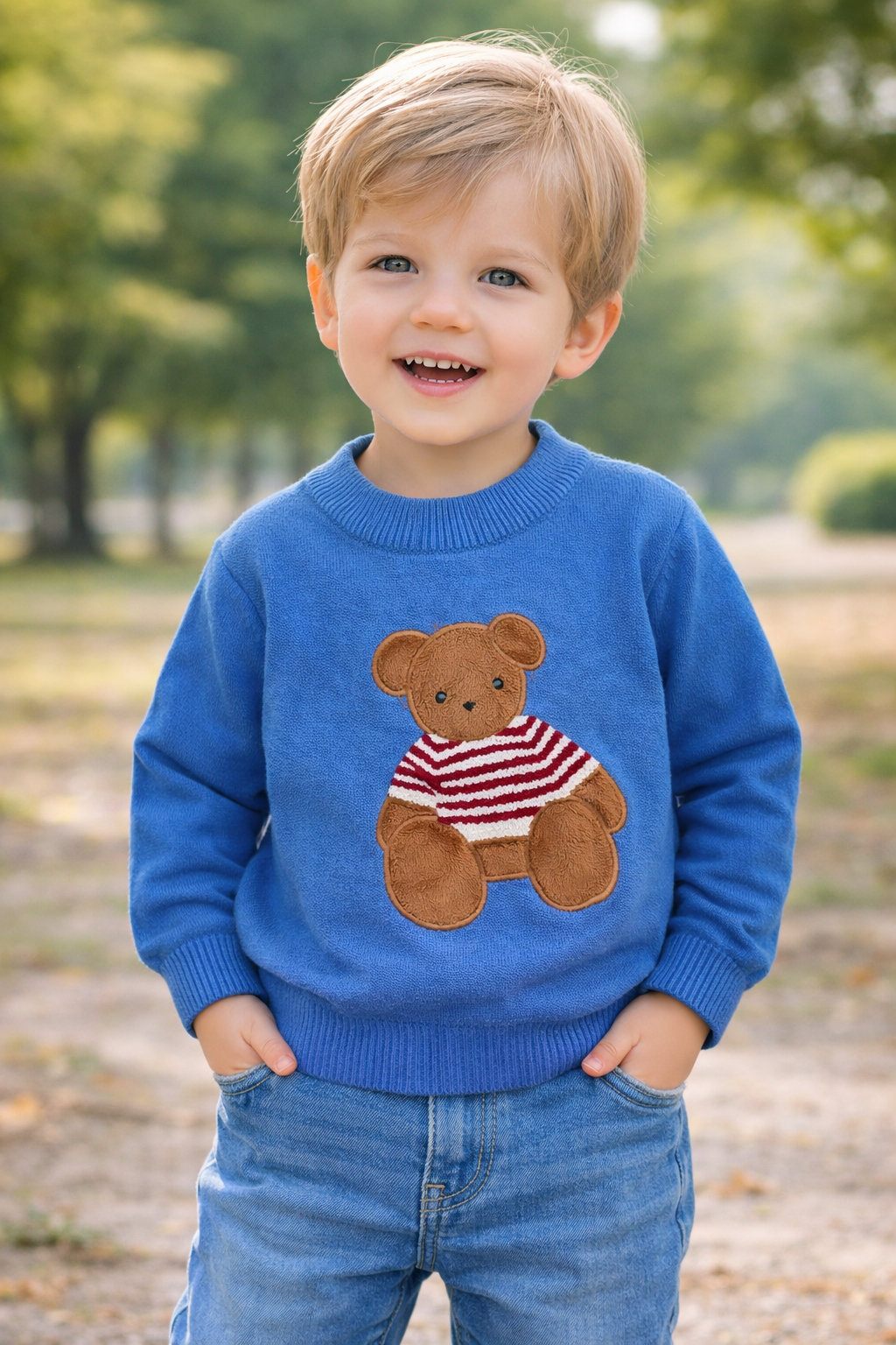 Fuzzy Bear Sweater NAS241