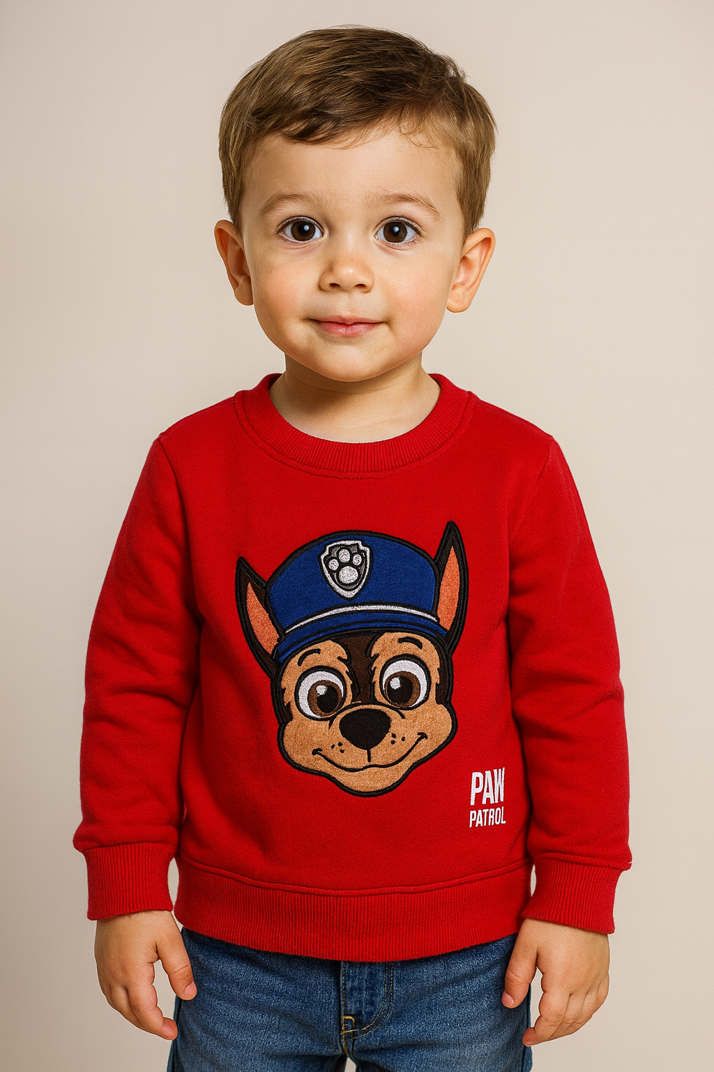 Red Rubble Sweatshirt NAS653