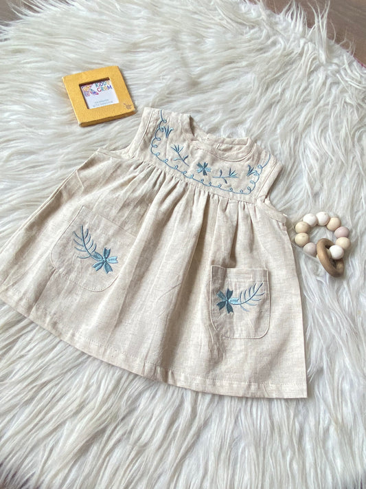 Nude cute dress