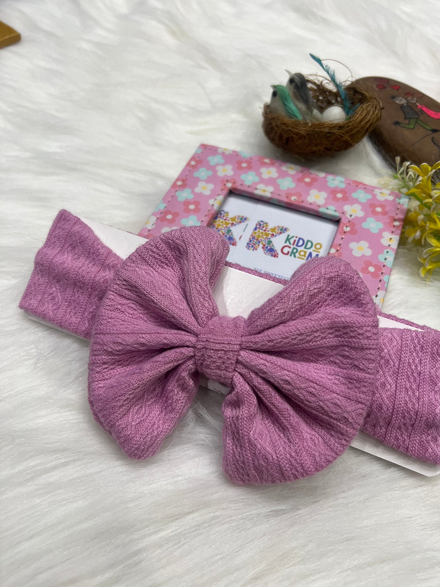 Mauve Big Bow Magic