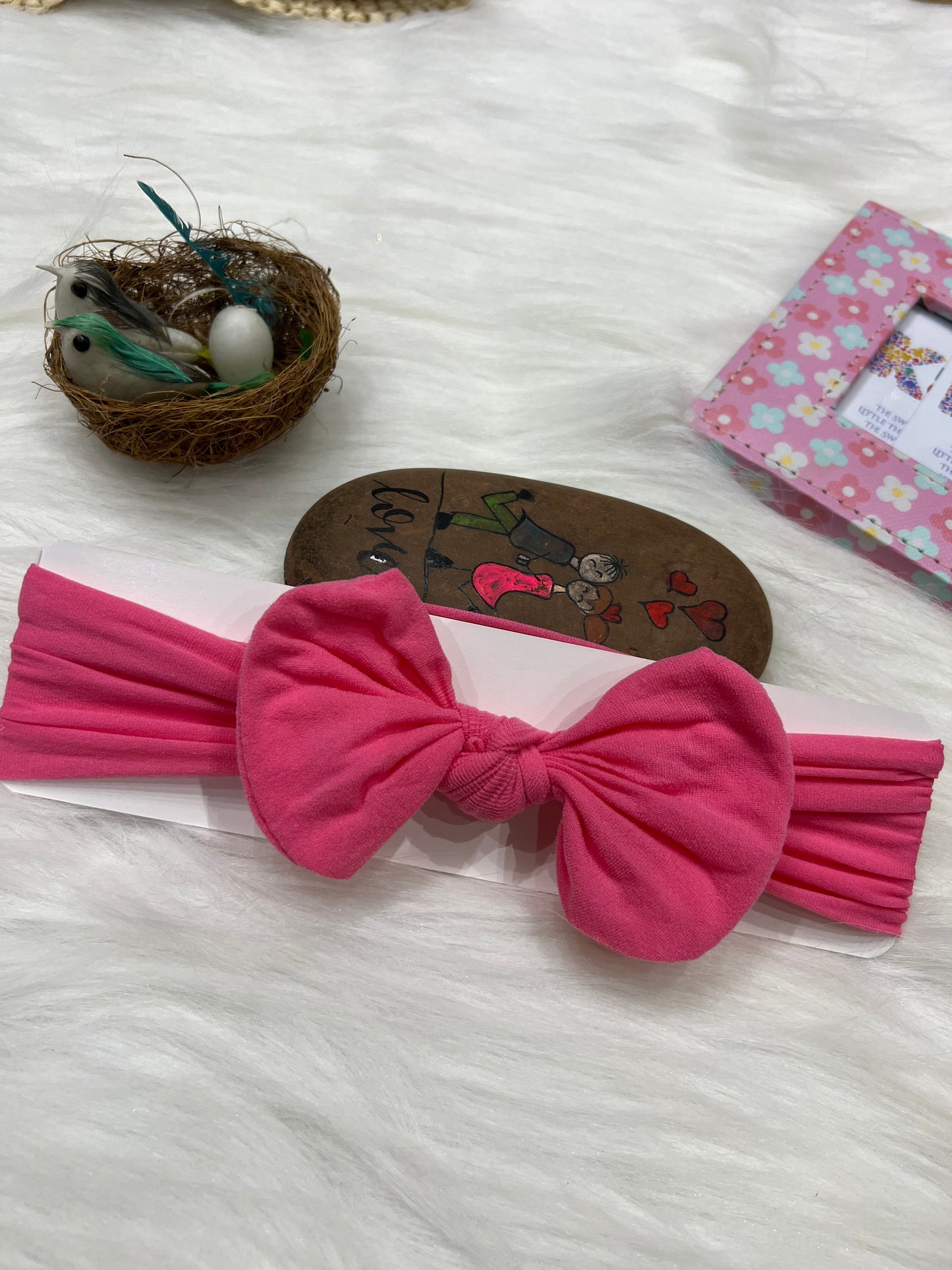 Pink Blossom Bow