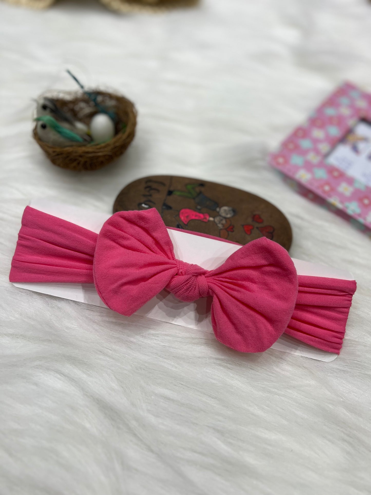 Pink Blossom Bow