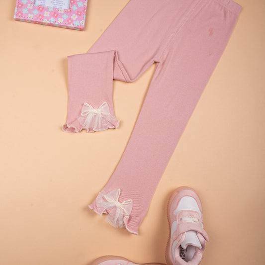 The Pink Bowtiful leggings